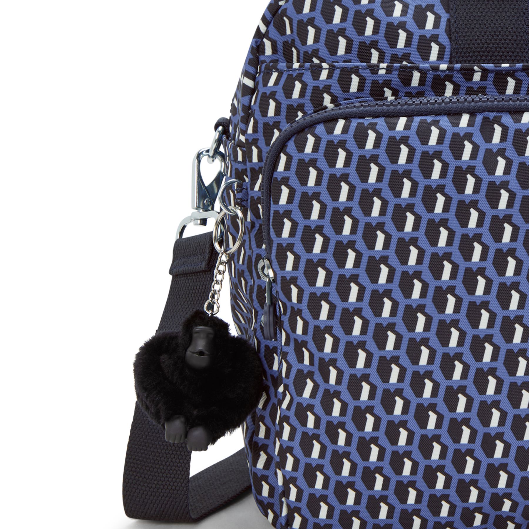 DEFEA XL Sac de voyage de taille moyenne pour le week-end avec compartiment pour ordinateur portable - 3D K Blue
