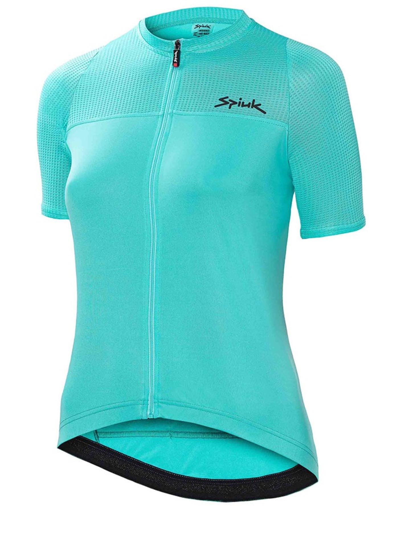 Spiuk Anatomic Fietsshirt Korte Mouwen Turquoise Dames