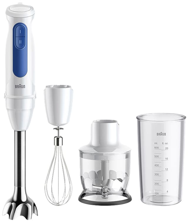 Braun MultiQuick 3 håndmikser MQ30.202.MWH (hvid/blå)