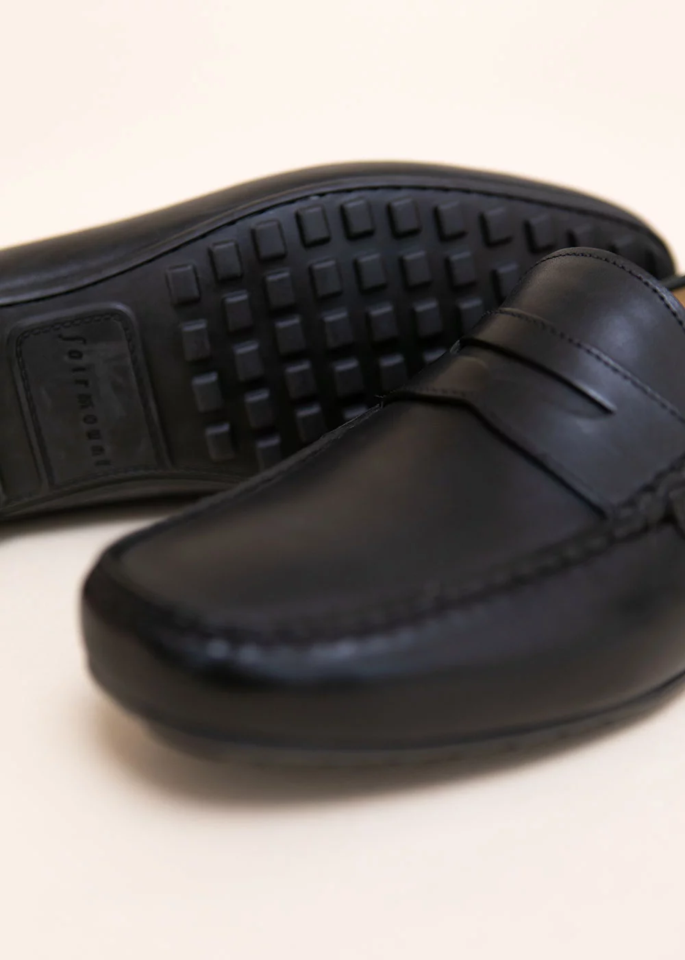MOCASSIN WD MOC CUIR NOIR