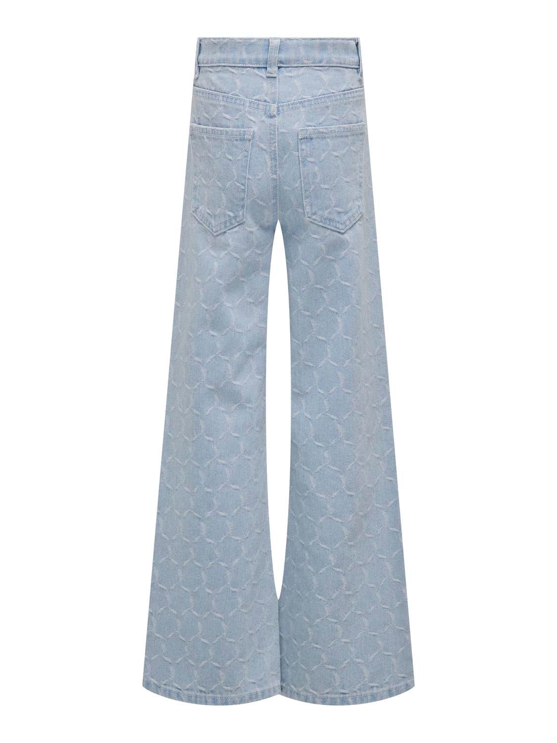 KOGHOPE Weiter Beinschnitt Jeans Light Blue Denim