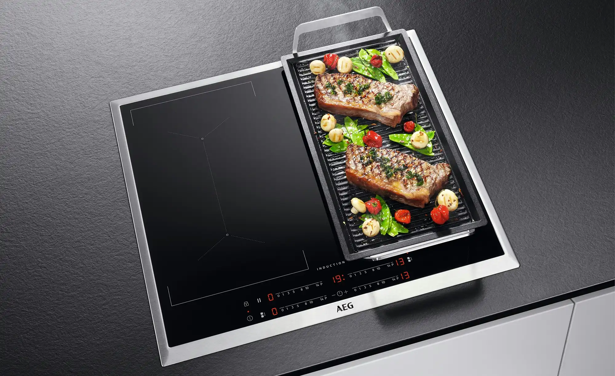 AEG Induktions-Kochstelle IKE6445AXB