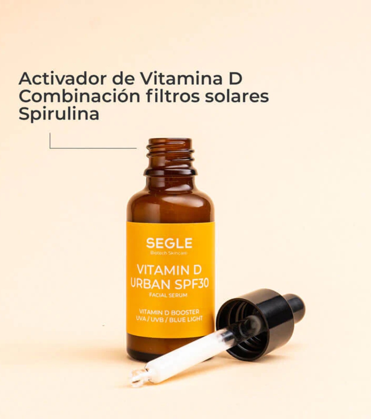 SEGLE - Pacote de vitamina D FPS30 + retinol - Todos os tipos de pele