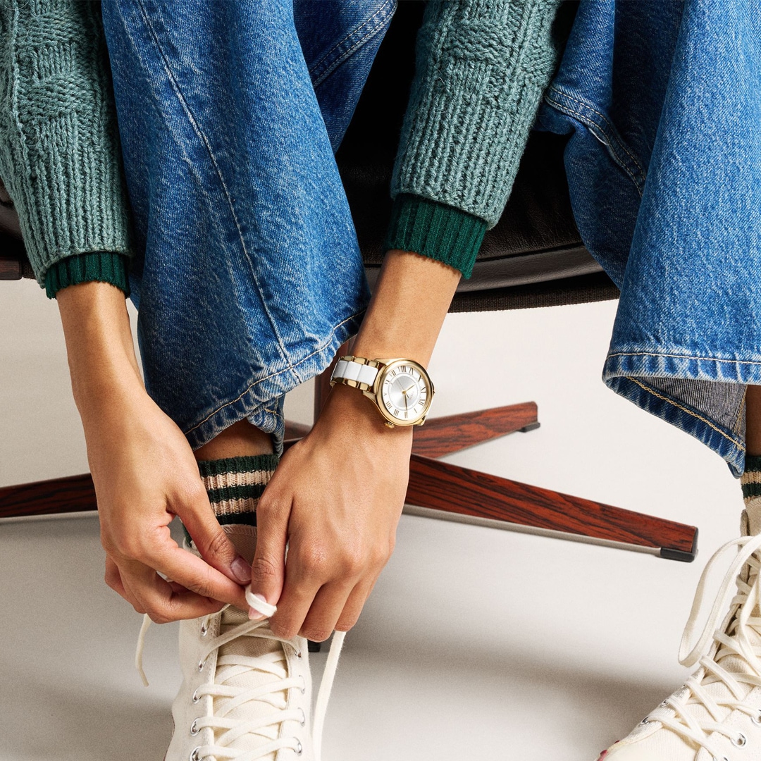 Fossil Gilmore Date Bicolor Keramik