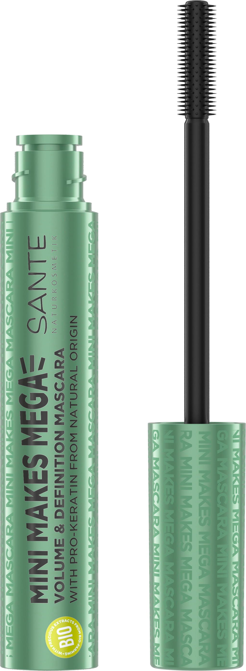 Santé naturally.  Mini Makes Mega Mascara, 8 ml