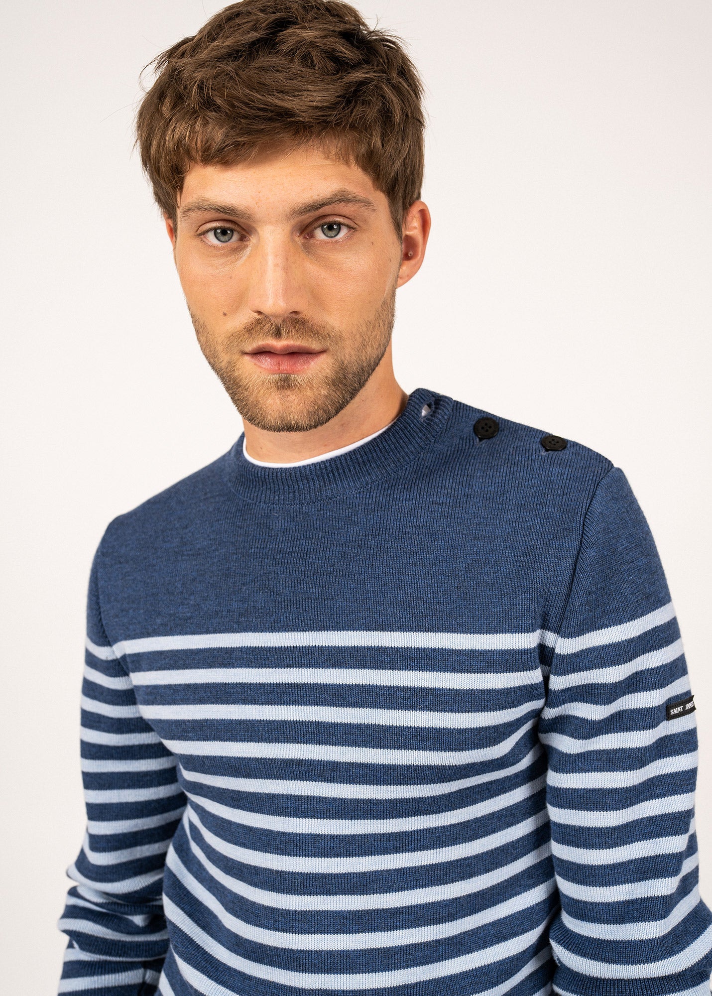 Pull marin rayé Rochefort