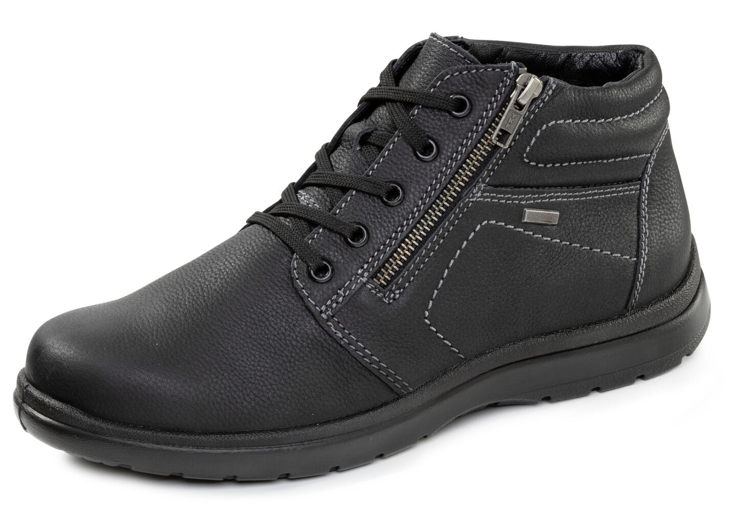GINO GALANTE, gefütterte Herren-Boots, Winterschuhe, Weite H, mit Reissverschluss