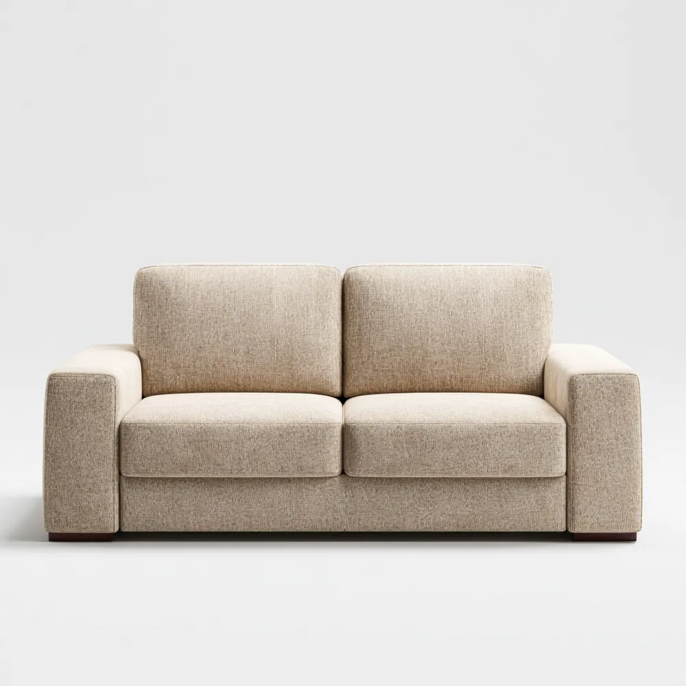 2-Sitzer-Sofa Stoff 150x85x75 cm – Beige – Modernes Design