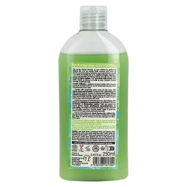 Gel de Banho Refrescante Coslys Menta-Cânhamo 250ml