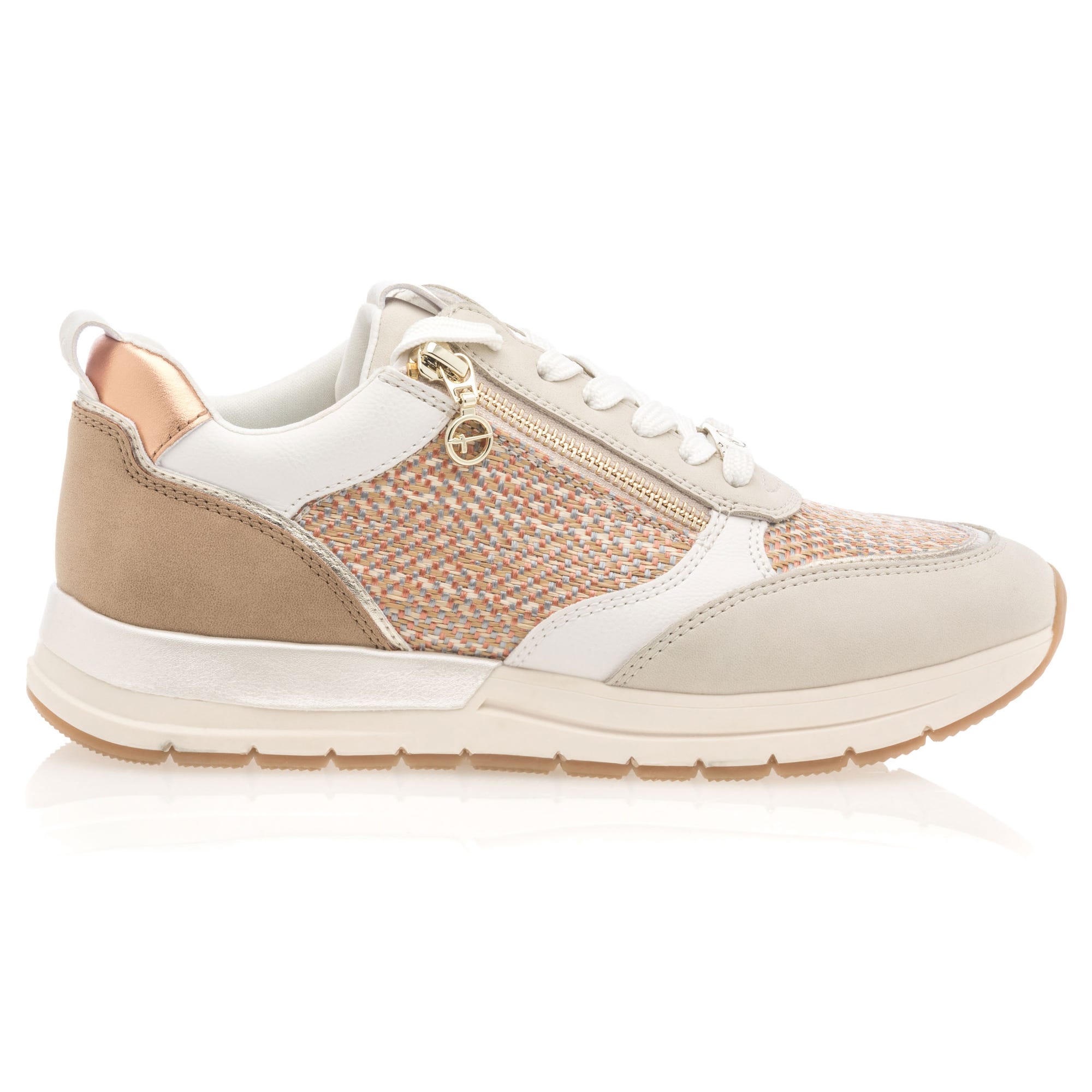 Baskets basses Femme beige