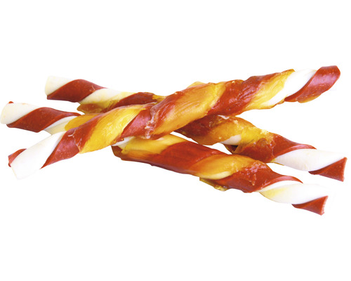 Zeus BetterBones Twist Eend met Cranberry Hondensnack, 10 cm, 10 stuks, 114 g, Kauw