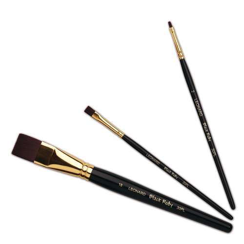 Léonard Serie 30PL Black Ruby, Synthetik, flach