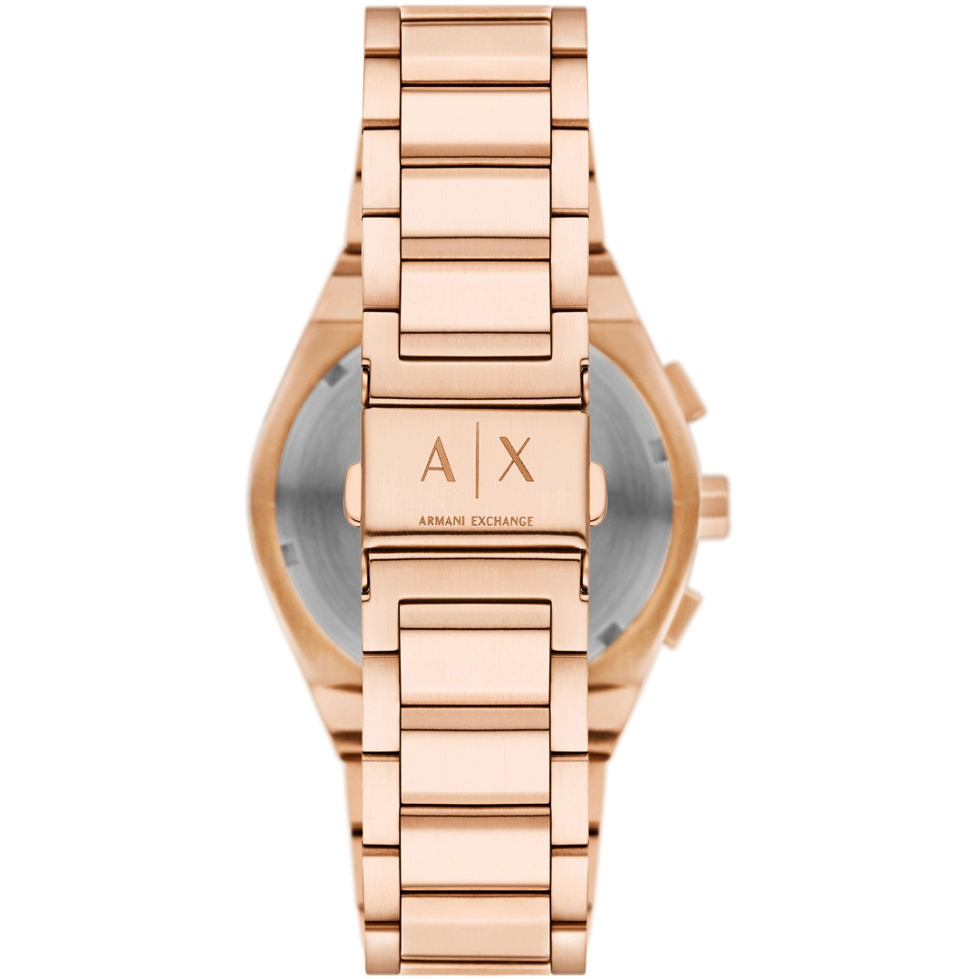 Armani Exchange Rafael Chronograph Rosé / Braun 42mm