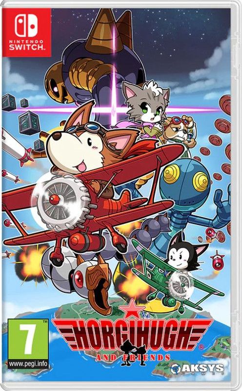 Horgihugh - Schiet 16-bit Slechteriken Neer - Nintendo Wii Game - Retro