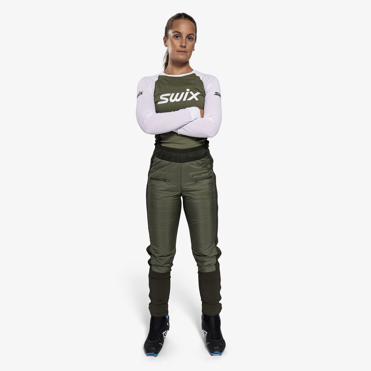 Swix Horizon Pants Womens Olive/Dark Olive