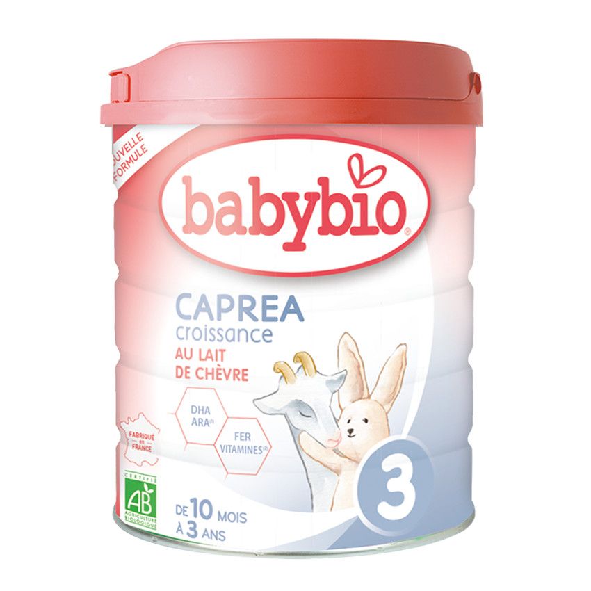 Lait en poudre 3ème âge au lait de chèvre bio Caprea 3 - 800g - Ecru