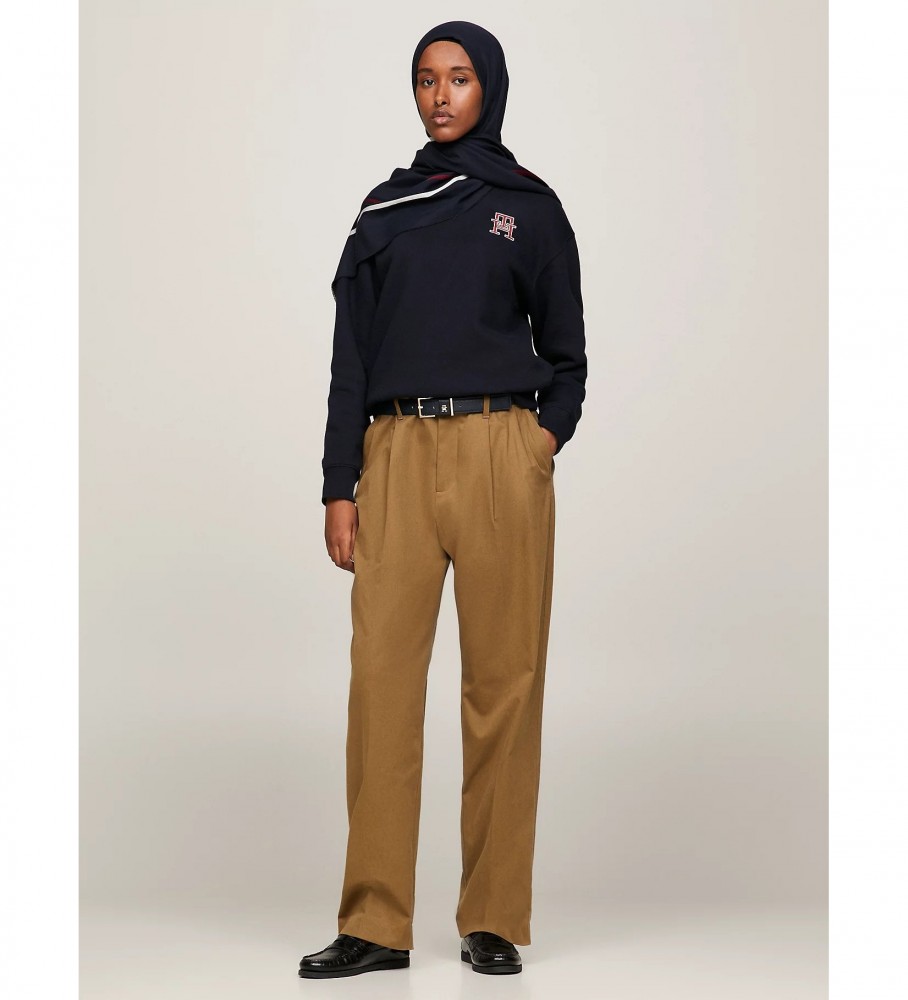 Suéter Tommy Hilfiger Azul Marinho Moderno