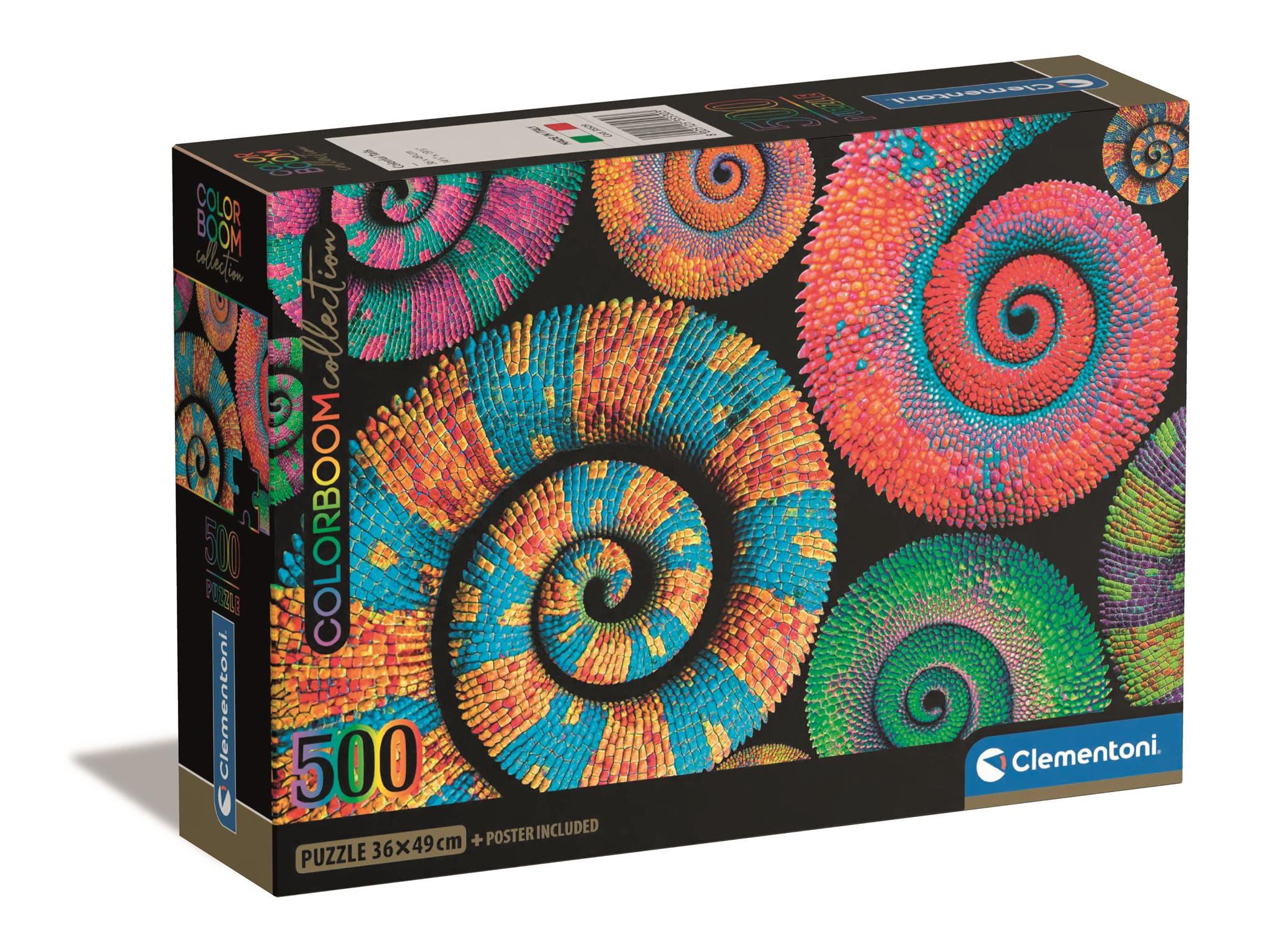 PUZZLE COLOR BOOM CLEMENTONI 500 PEÇAS