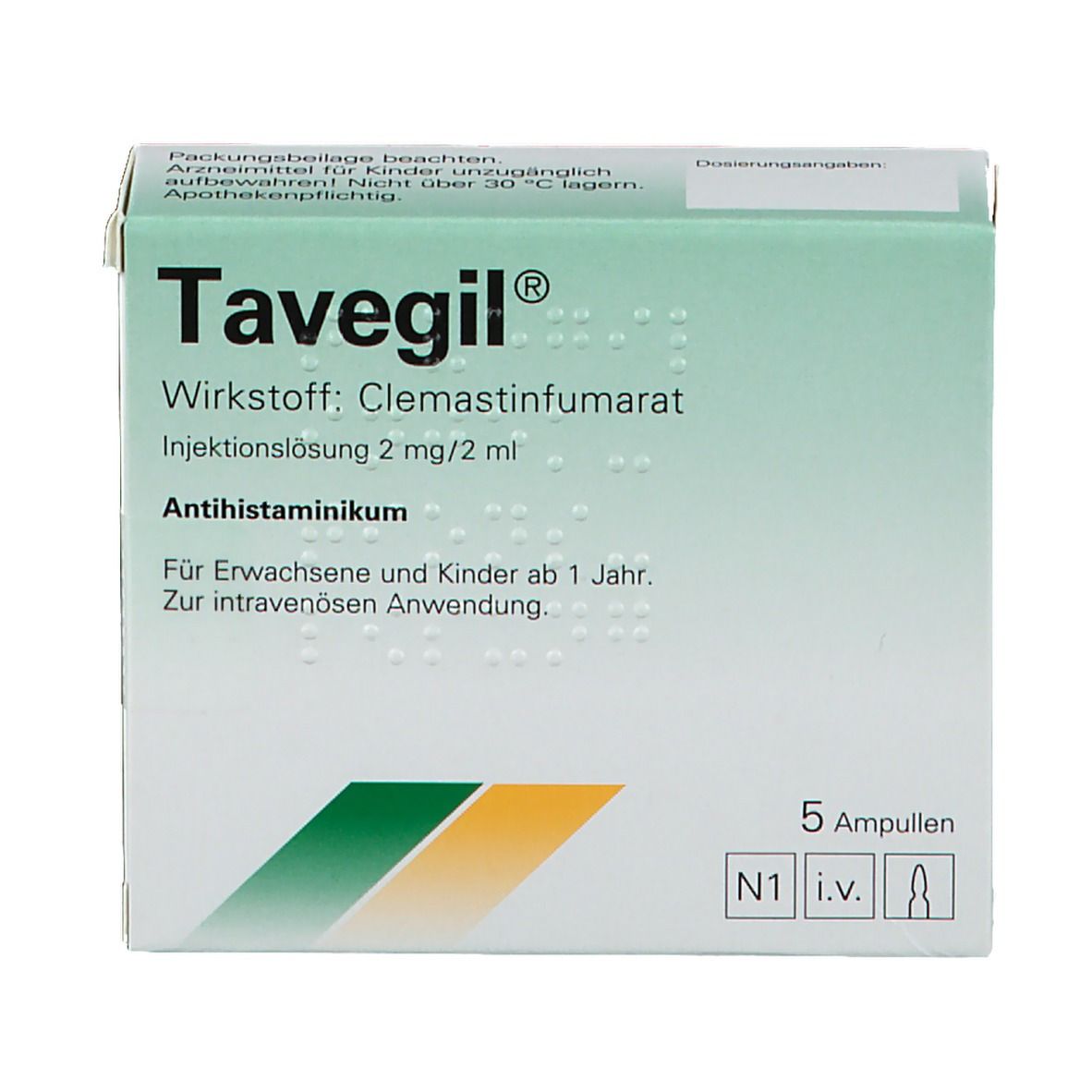 Tavegil® Injektionslösung