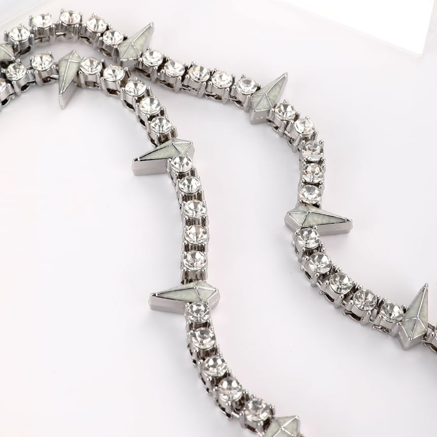 Black Degree - Strass ketting