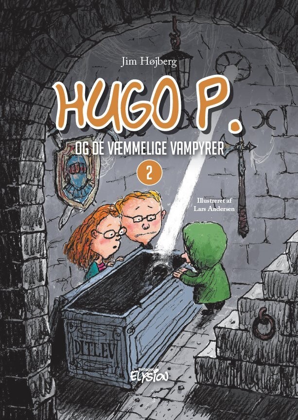 Hugo P Og De Væmmelige Vampyrer - Jim Højberg - Bog