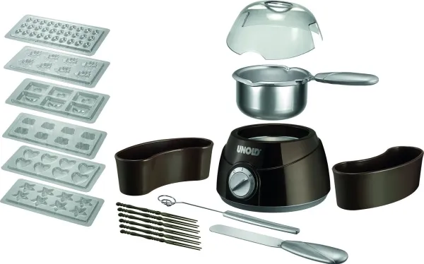 UNOLD 48667 - Chocolade koger - 250 ml - 25 W - sølv/brun