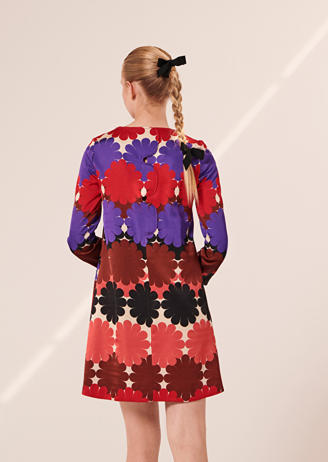 Robe Radaécru imprimée à fleurs