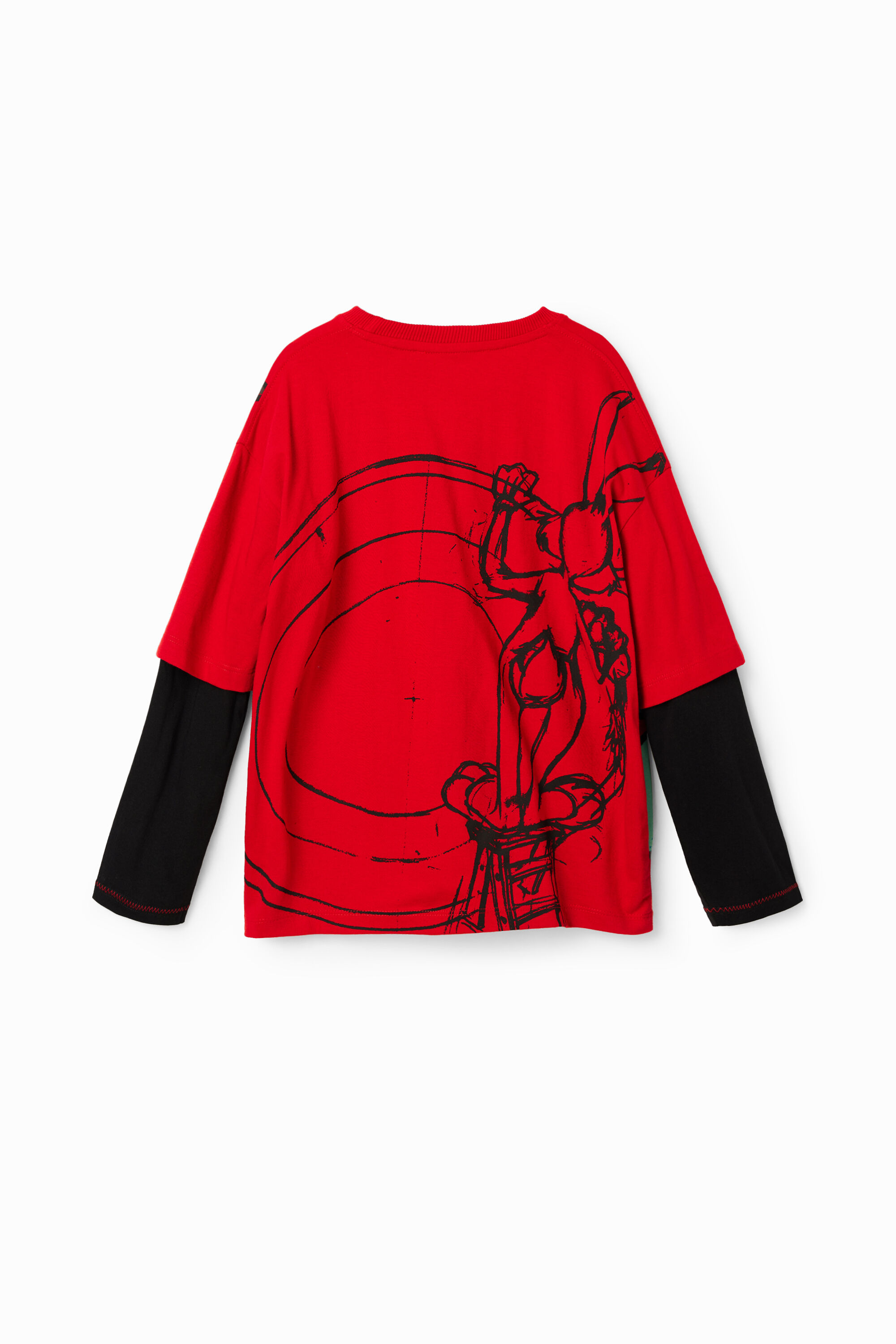 T-shirt manches doubles Bugs Bunny