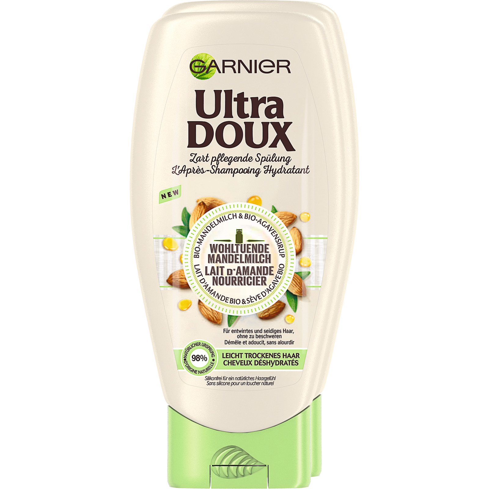 Garnier Ultra Doux Wohltuende Mandelmilch Spülung 2 x 250 ml