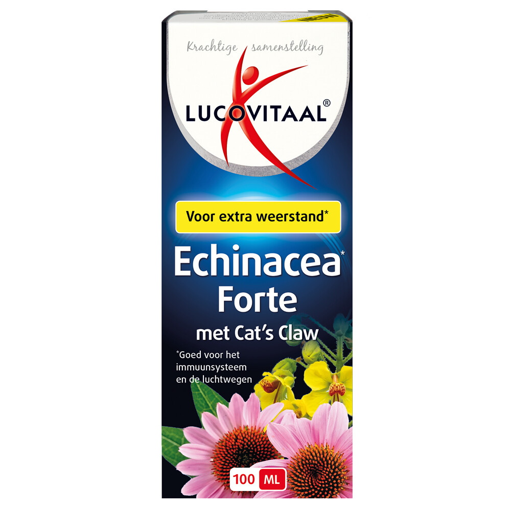 3x Lucovitaal Echinacea Forte met Cat's Claw100 ml