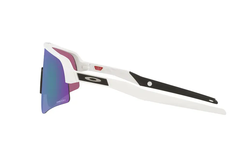 Oakley Sutro Lite Sweep Sport Zonnebril Mat Wit met Prizm Road Jade Lens