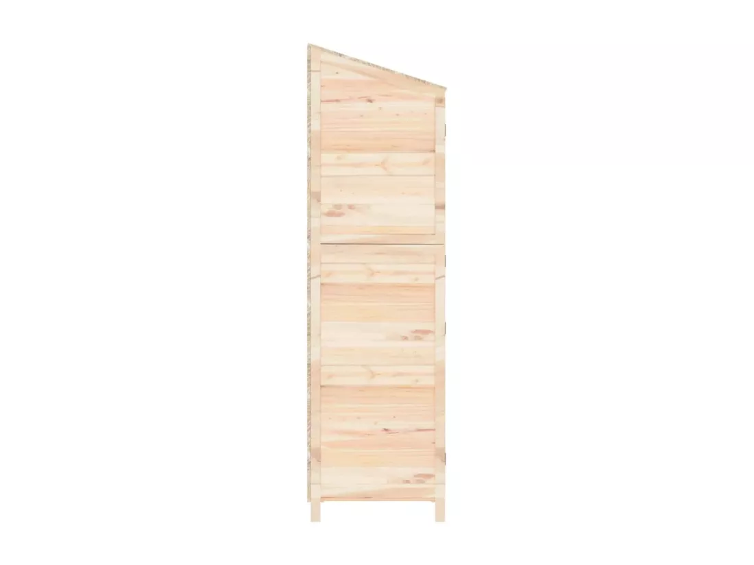 Remise de jardin 55x52x174,5 Bois de sapin solide