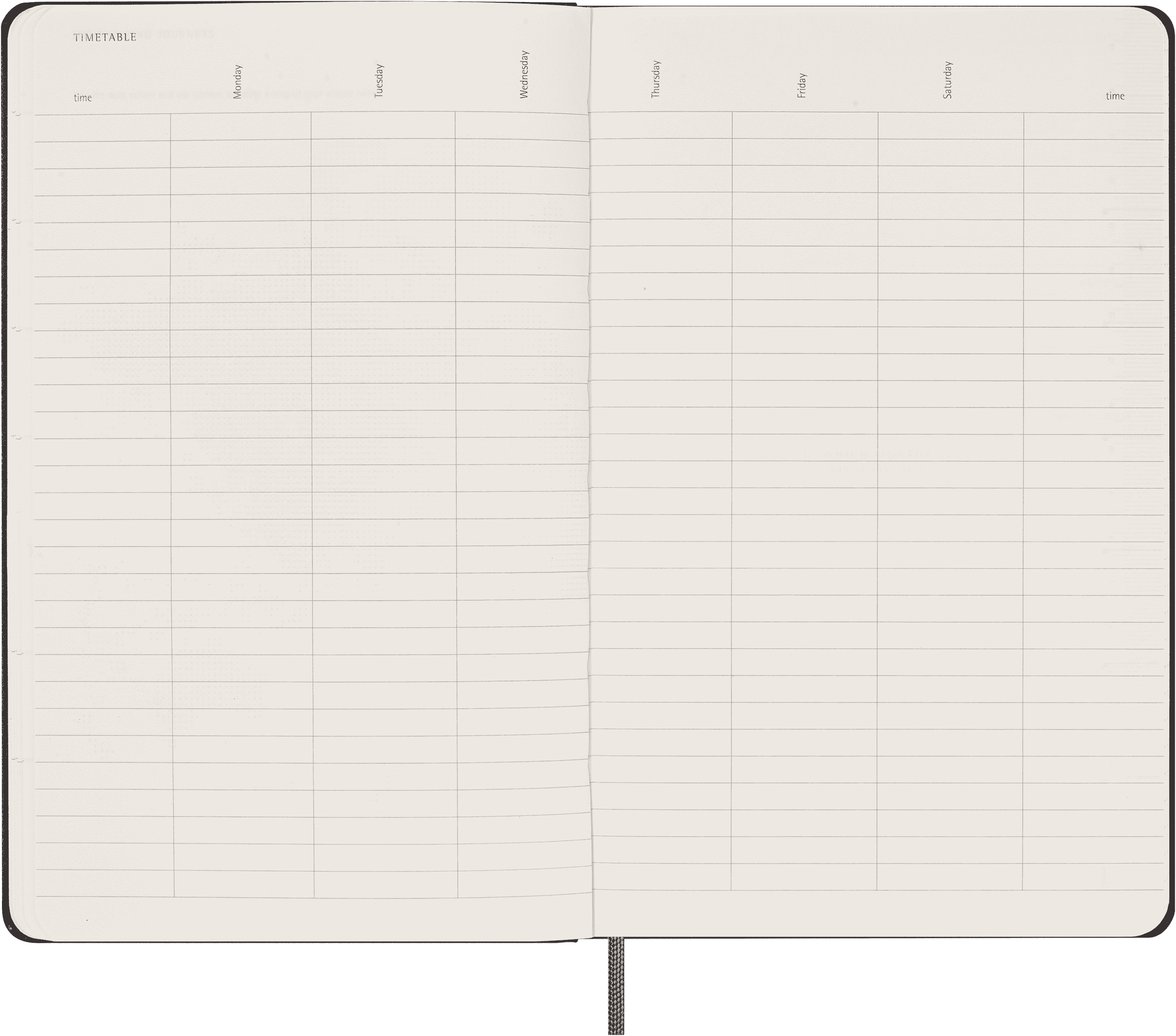 Undated Classic Planner Weekly, 12-Month
