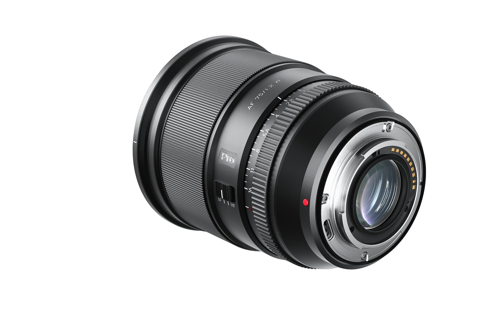 Festbrennweite AF 75/1.2 XF – Fujifilm X-Mount<br>Autofokus-Objektiv mit grosser Blendenöffnung