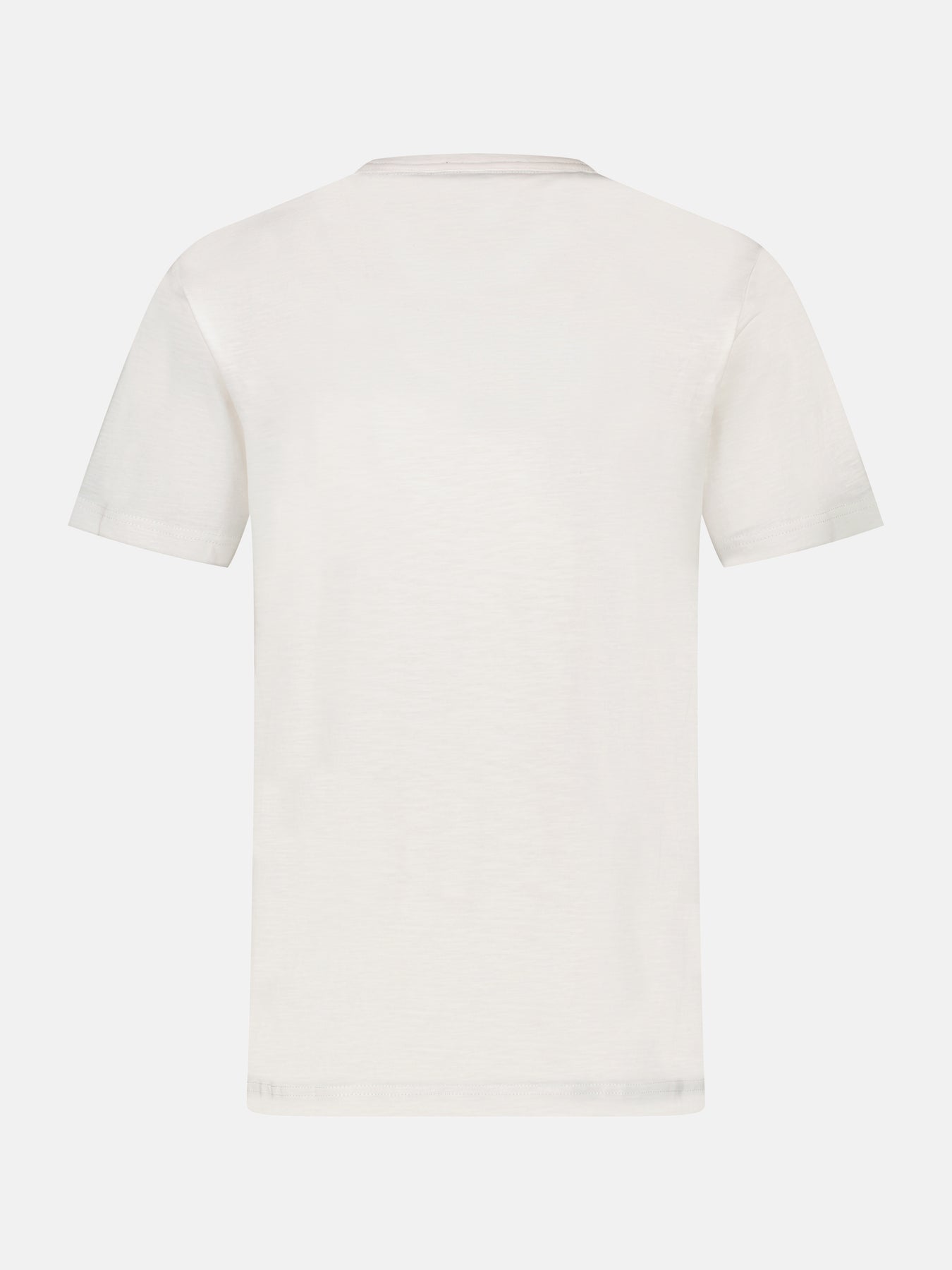Rundhals T-Shirt für Herren mit Palmenprint