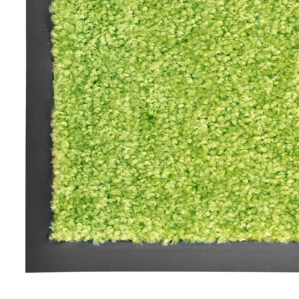 vidaXL - Mat - Groen - Stof - 60 x 90 cm