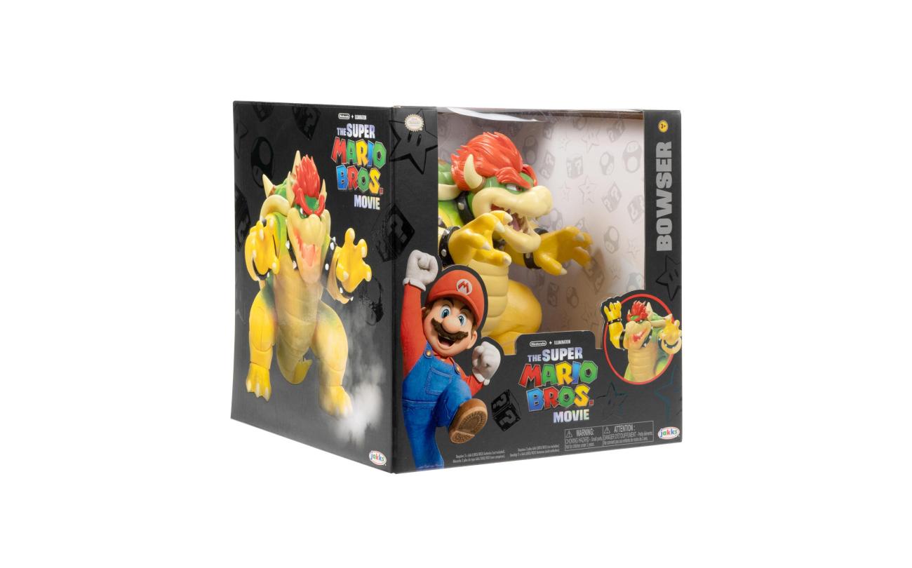 Super Mario Movie Fire Breathing Bowser