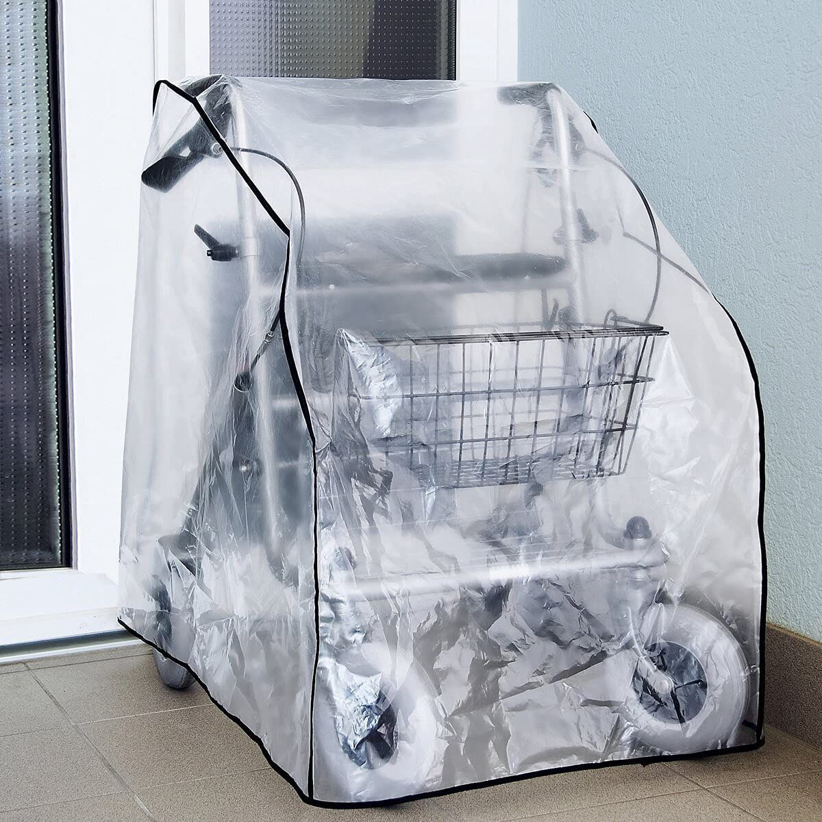 Rollator-Garage, Rollator Schutzabdeckung, stabil+groß 61 x 95 x 83 cm (l,h,b)