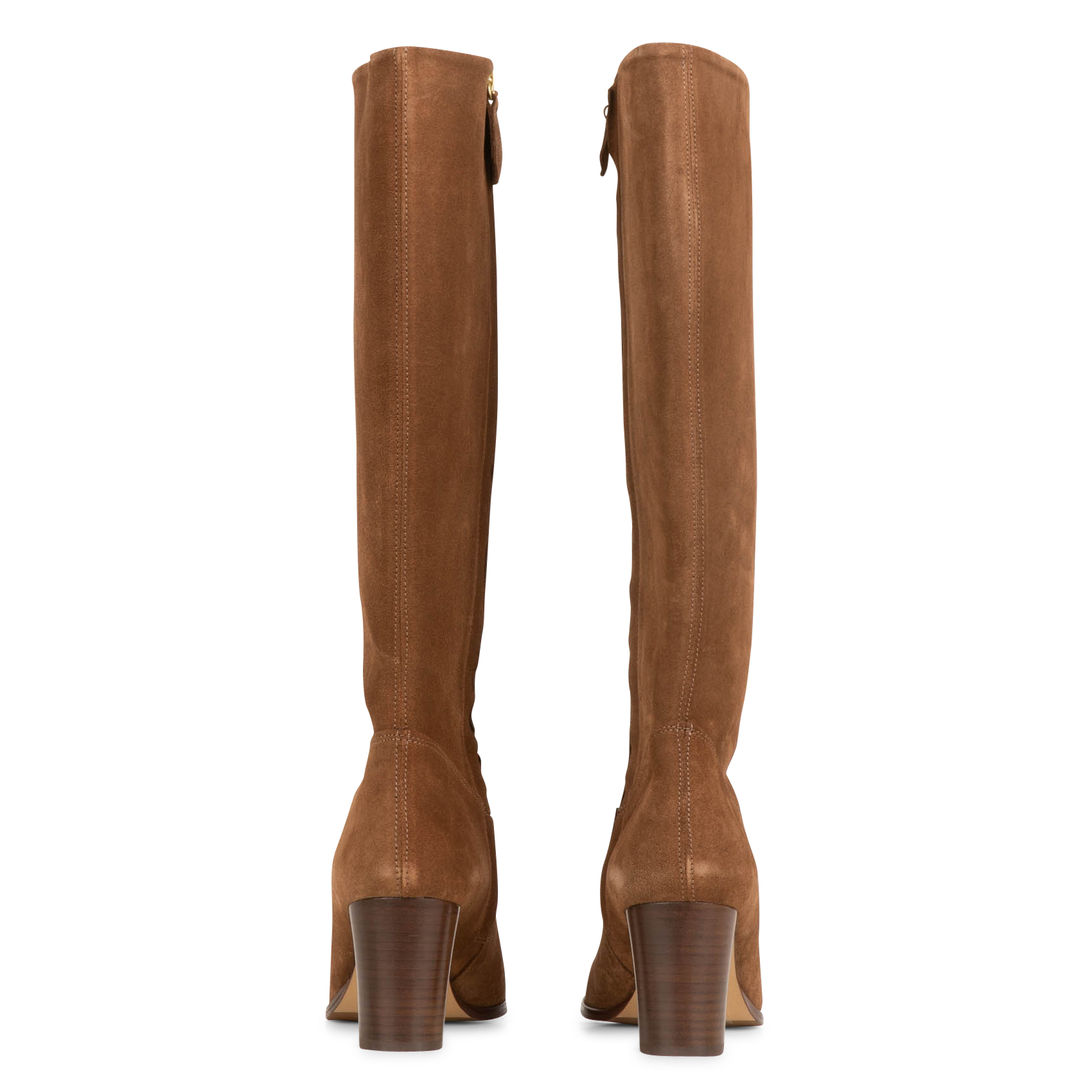 N°251 - Bottes en cuir velours | Marron