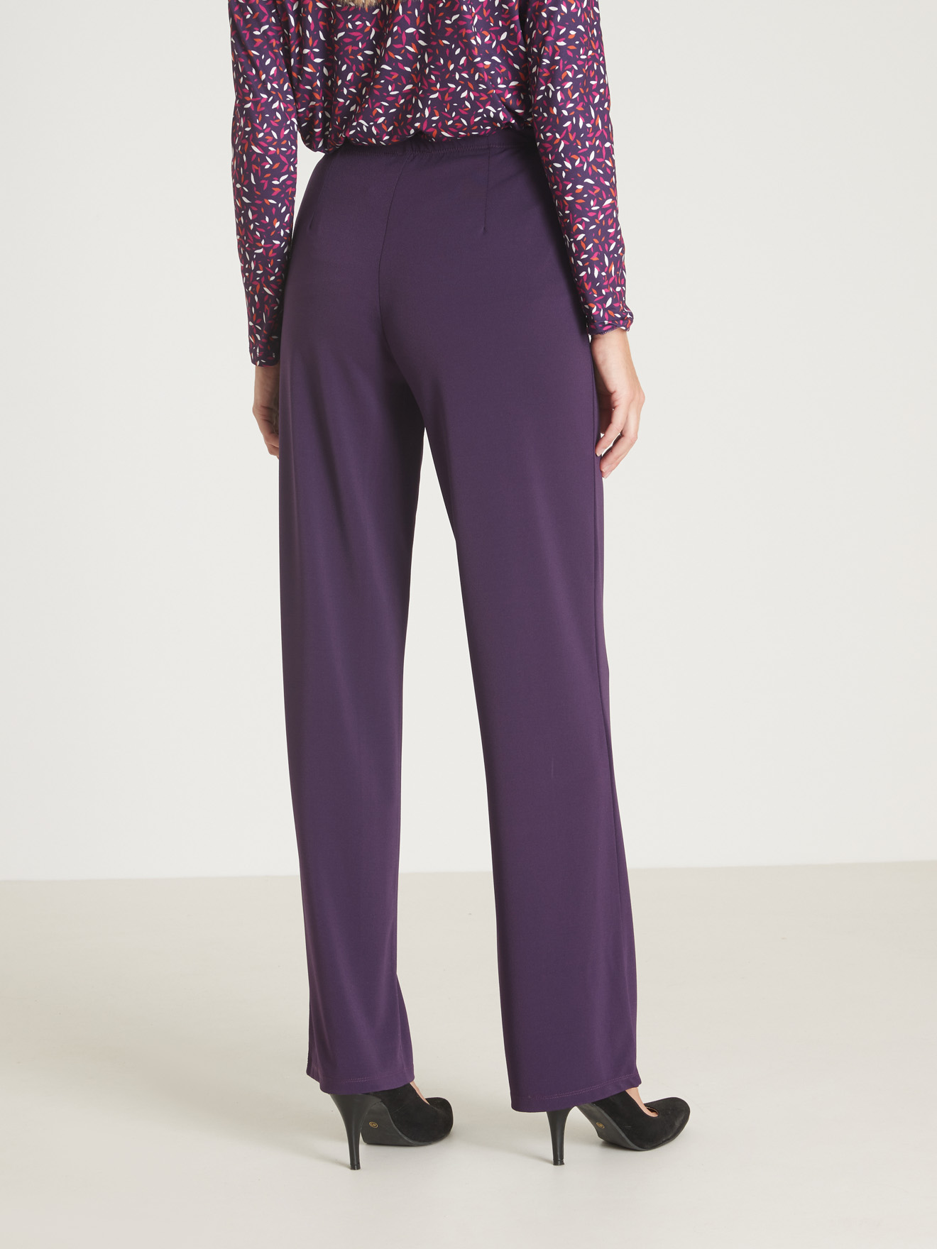 Pantalon entièrement élastiqué en maille