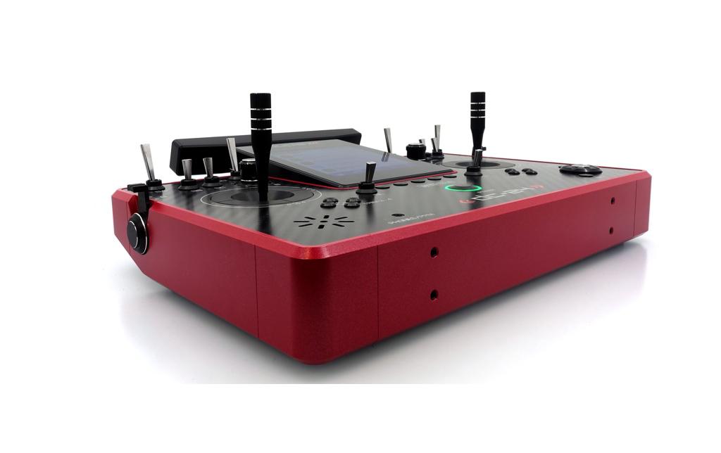 Fernsteuerung DC-24 II Carbon Line Rubinrot<br>Professioneller 2.4 GHz Duplex Pultsender