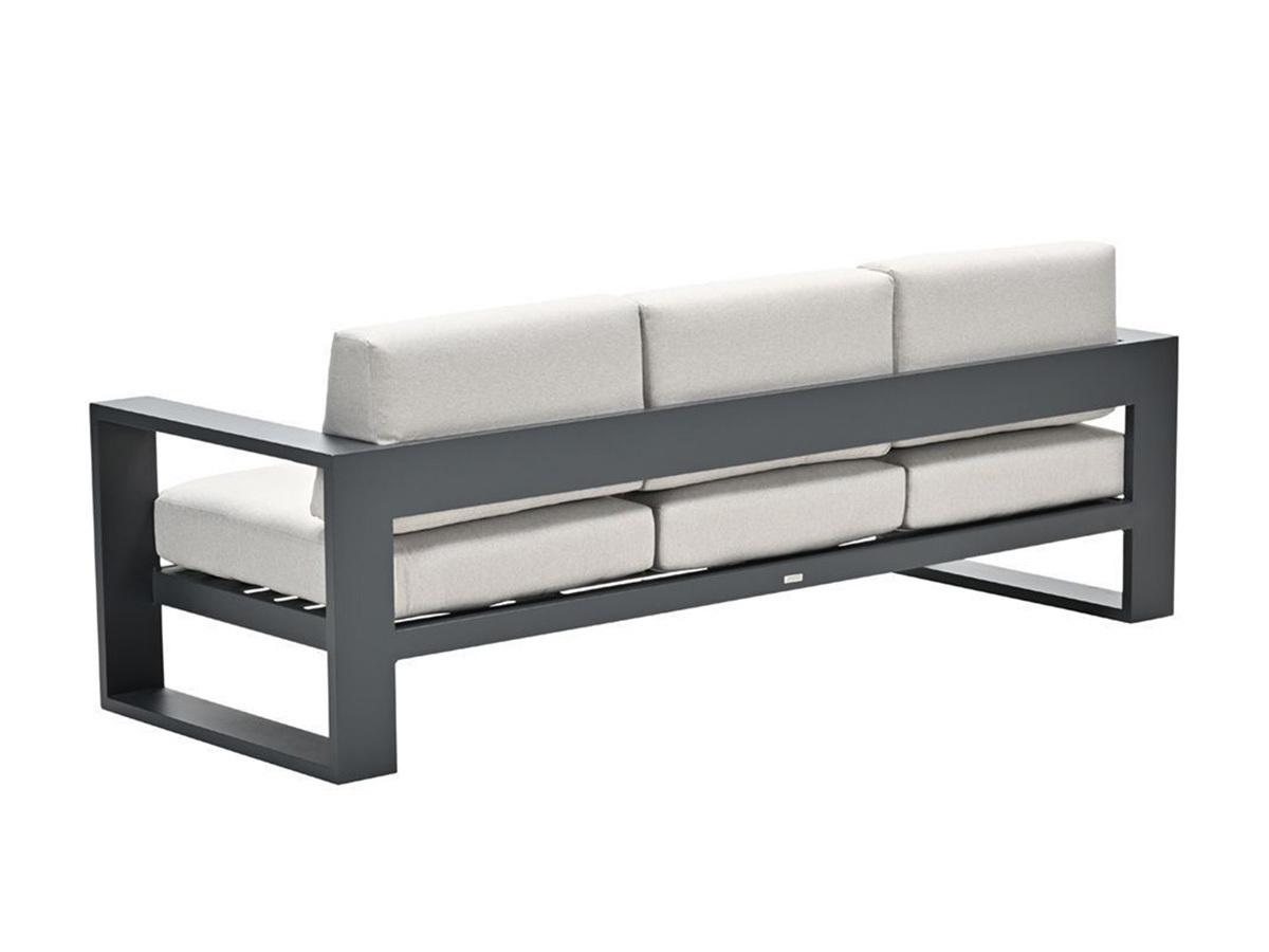 Outdoor Feelings Cuba 3-zits loungebank - desert sand