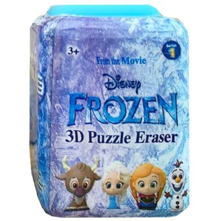 Sambro Frozen - 3D Puzzle Radierer, 1 Stück, 7-fach sortiert