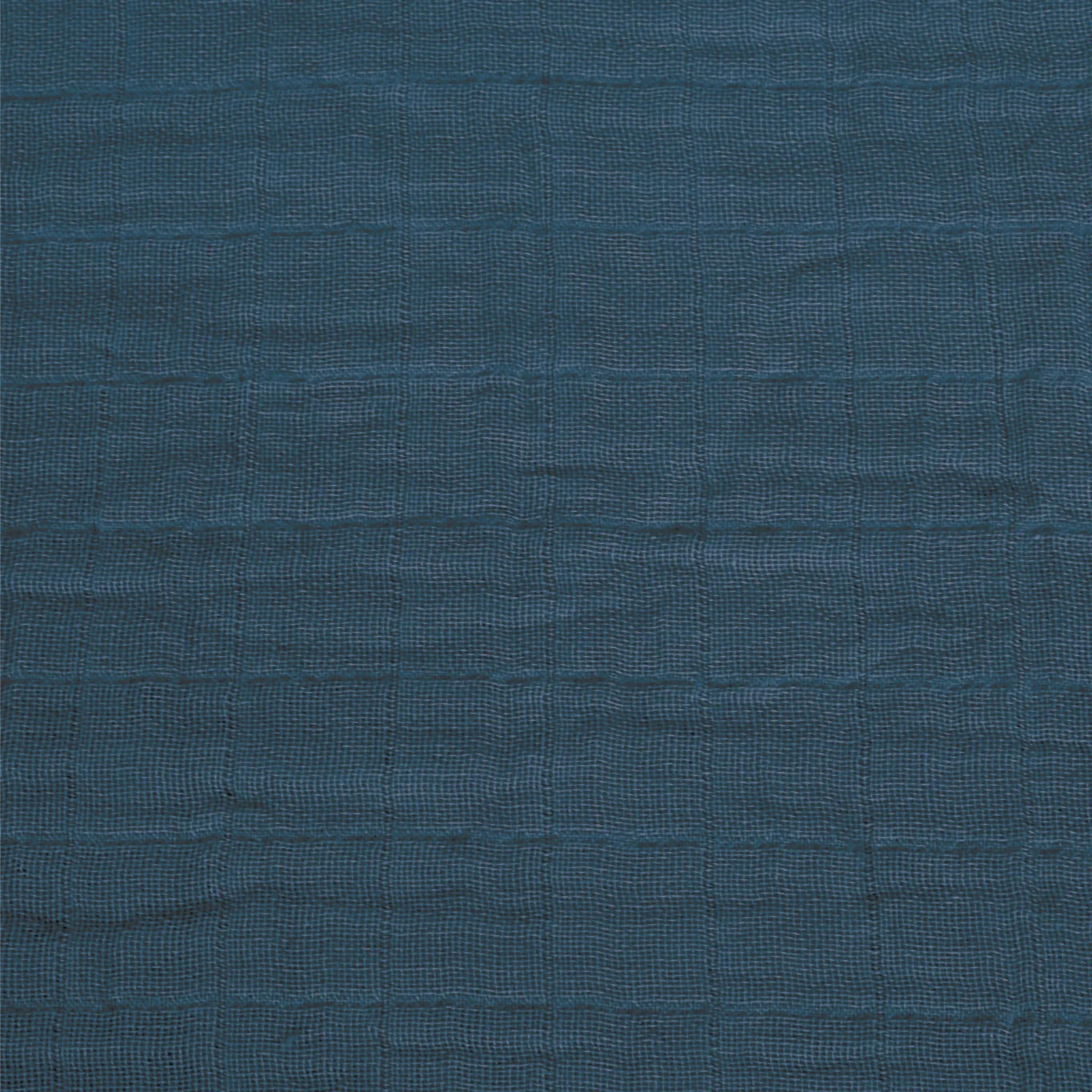 Perlimpinpin Couverture Mousseline Marine
