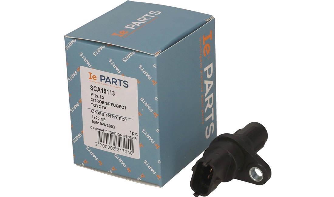 Sensor, knastakselposition