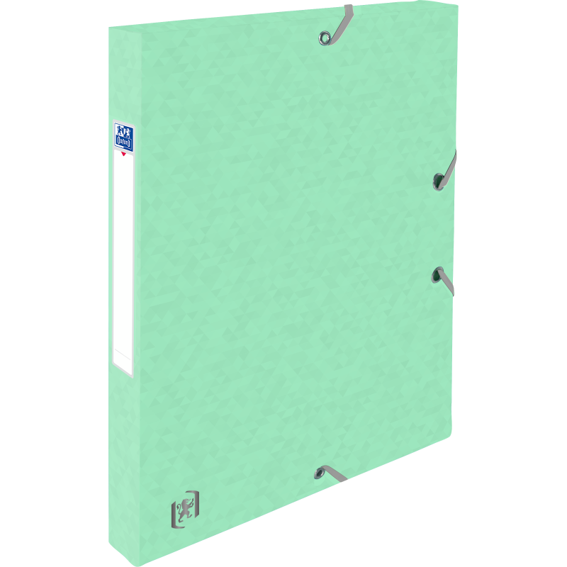 Boite Oxford Top File + 24X32 Dos De 25Mm Assorti Pastel