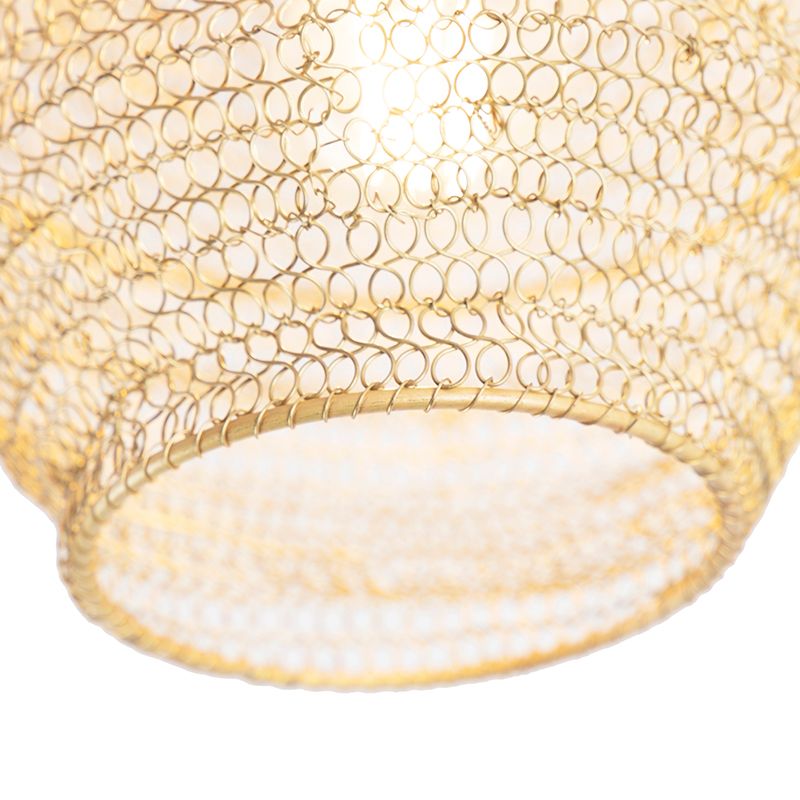 Oosterse plafondlamp goud - Nidum Bene