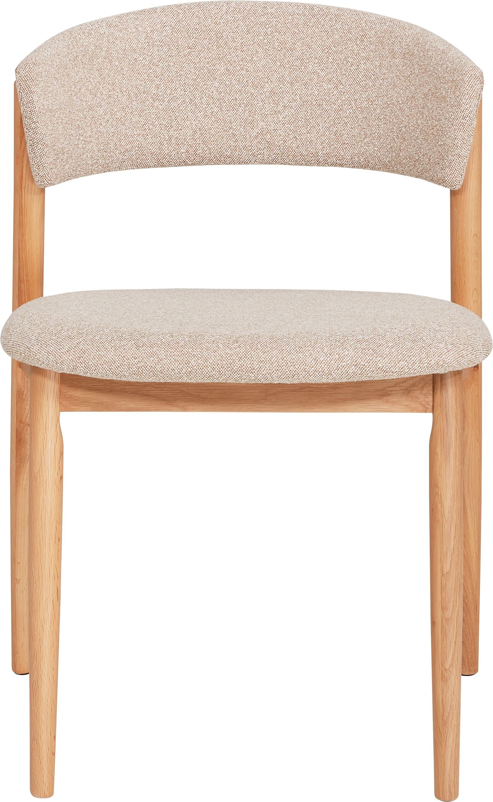 ADIRA Stuhl - Natur / B: 53.5 cm x T: 50.4 cm x H: 78.0 cm