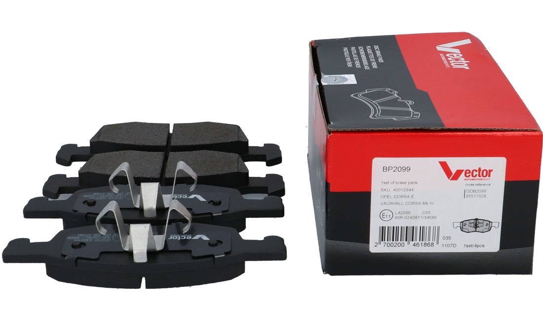 Bremseklodssæt