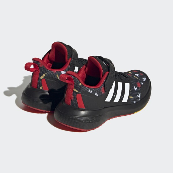 ADIDAS ORIGINALS CHAUSSURE À LACETS ÉLASTIQUES ET SCRATCH SUR LE DESSUS ADIDAS X DISNEY FORTARUN 2.0 MICKEY CLOUDFOAM